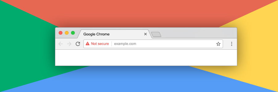 С июля 2018 года браузер Google Chrome будет отмечать HTTP-сайты как небезопасные